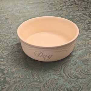 Pfaltzgraff Tea Rose dog food or water bowl